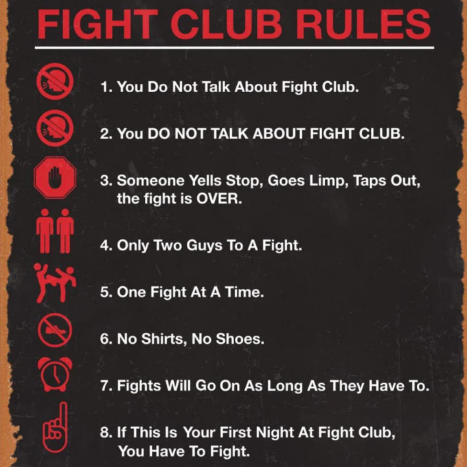 Fight Club Rules